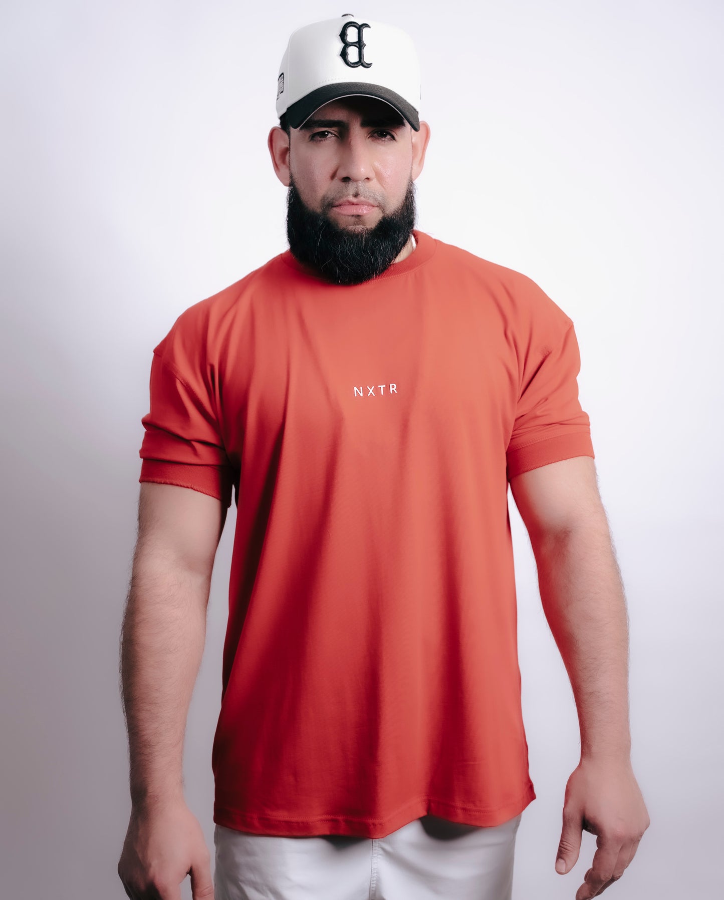 NXTR Red — wear it like you mean it.