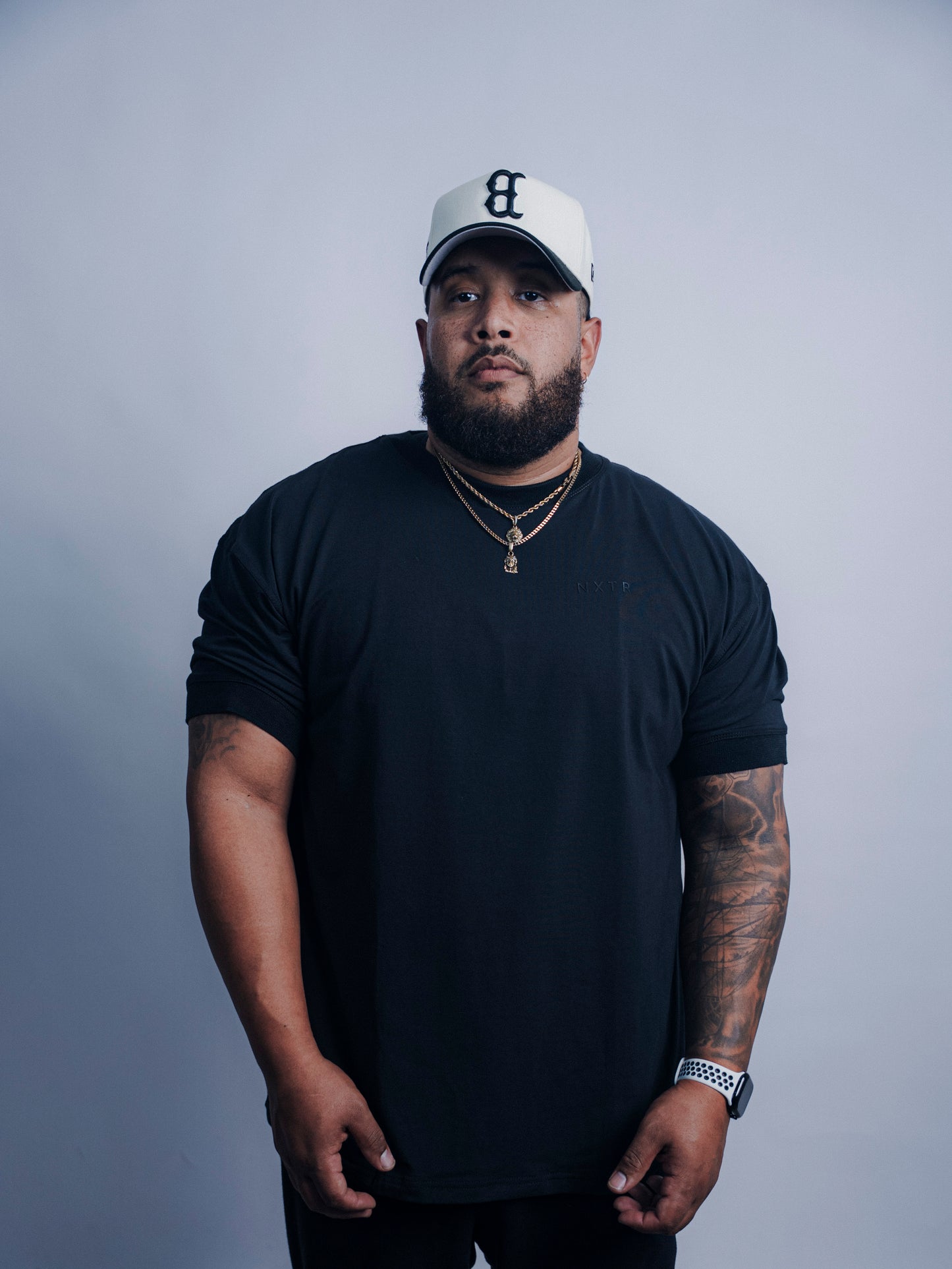 Classic Black Essential Oversized Tee