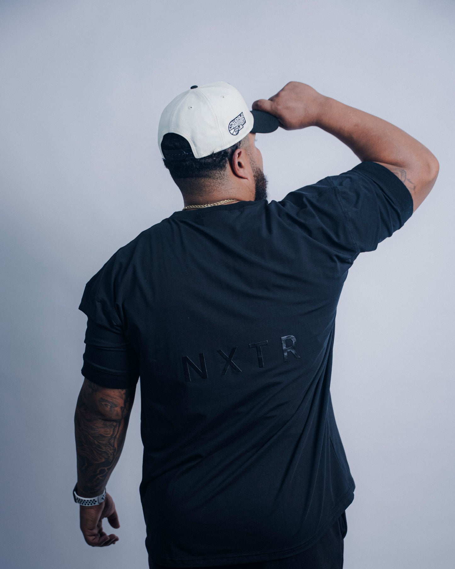 Classic Black Essential Oversized Tee