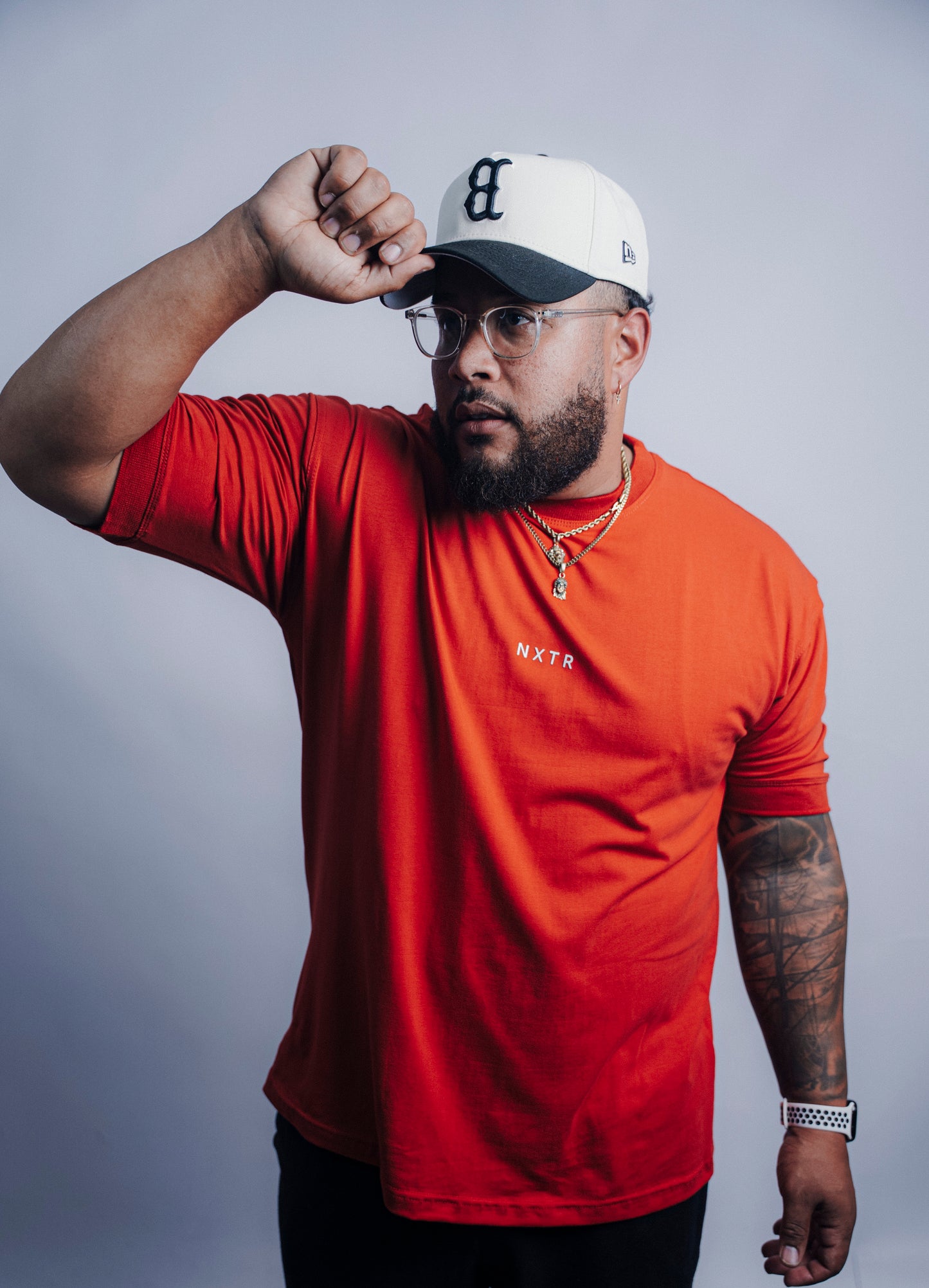 NXTR Red — wear it like you mean it.