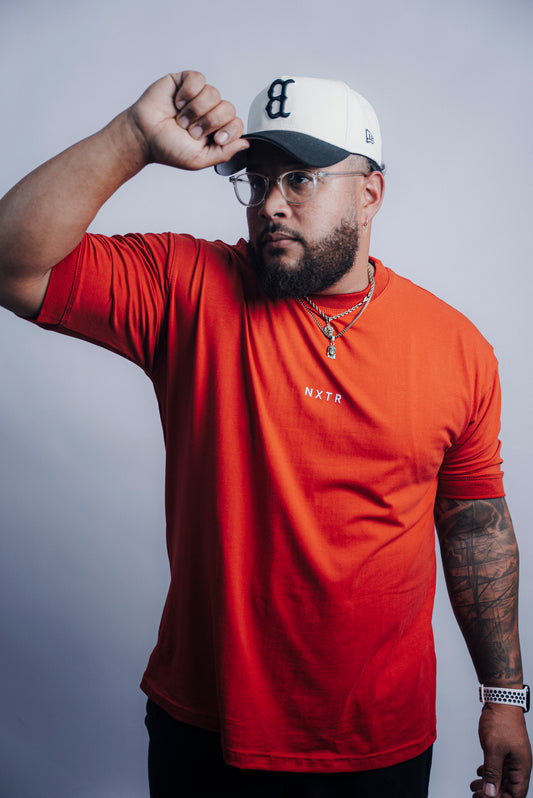 NXTR Red — wear it like you mean it.