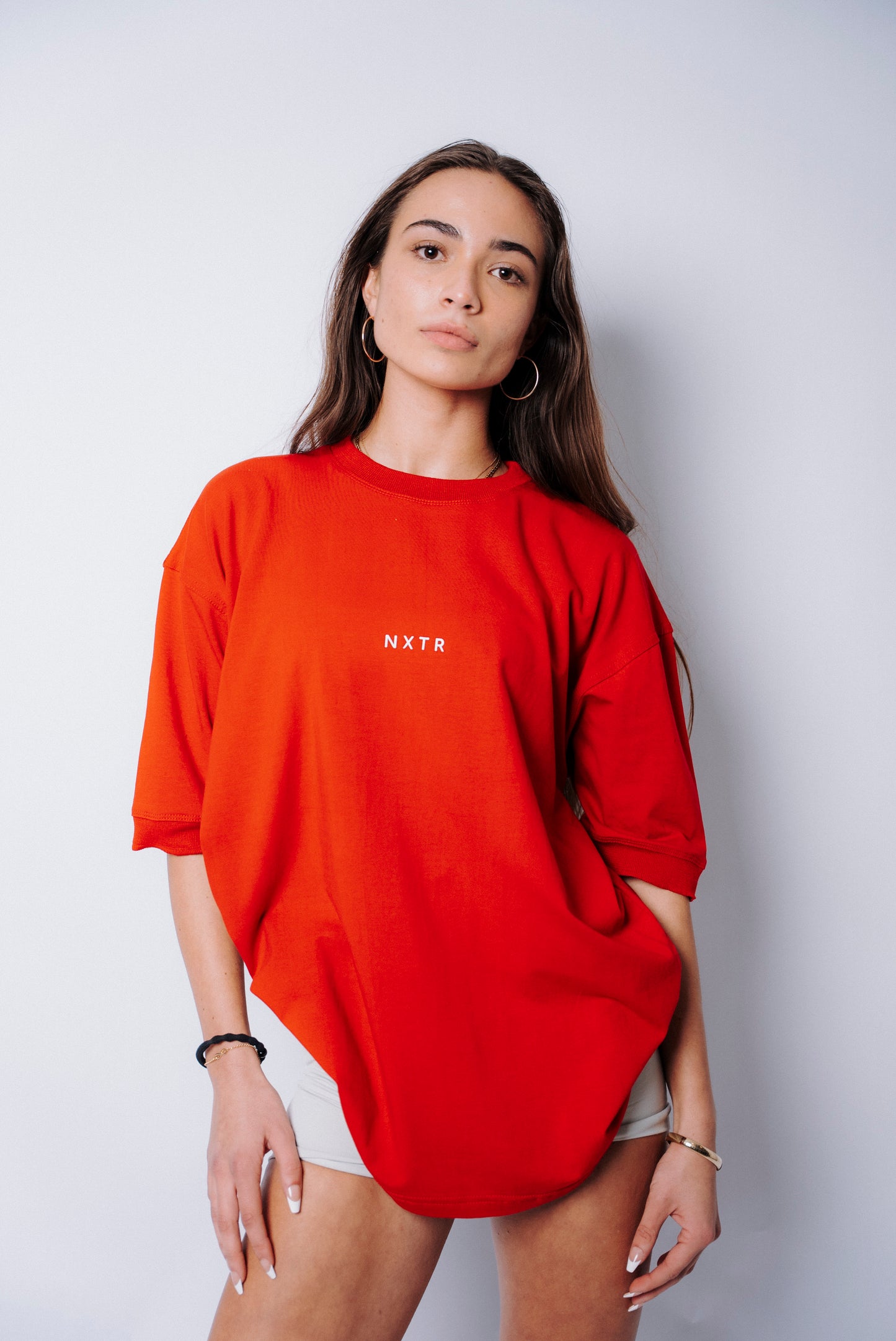 NXTR Red — wear it like you mean it.