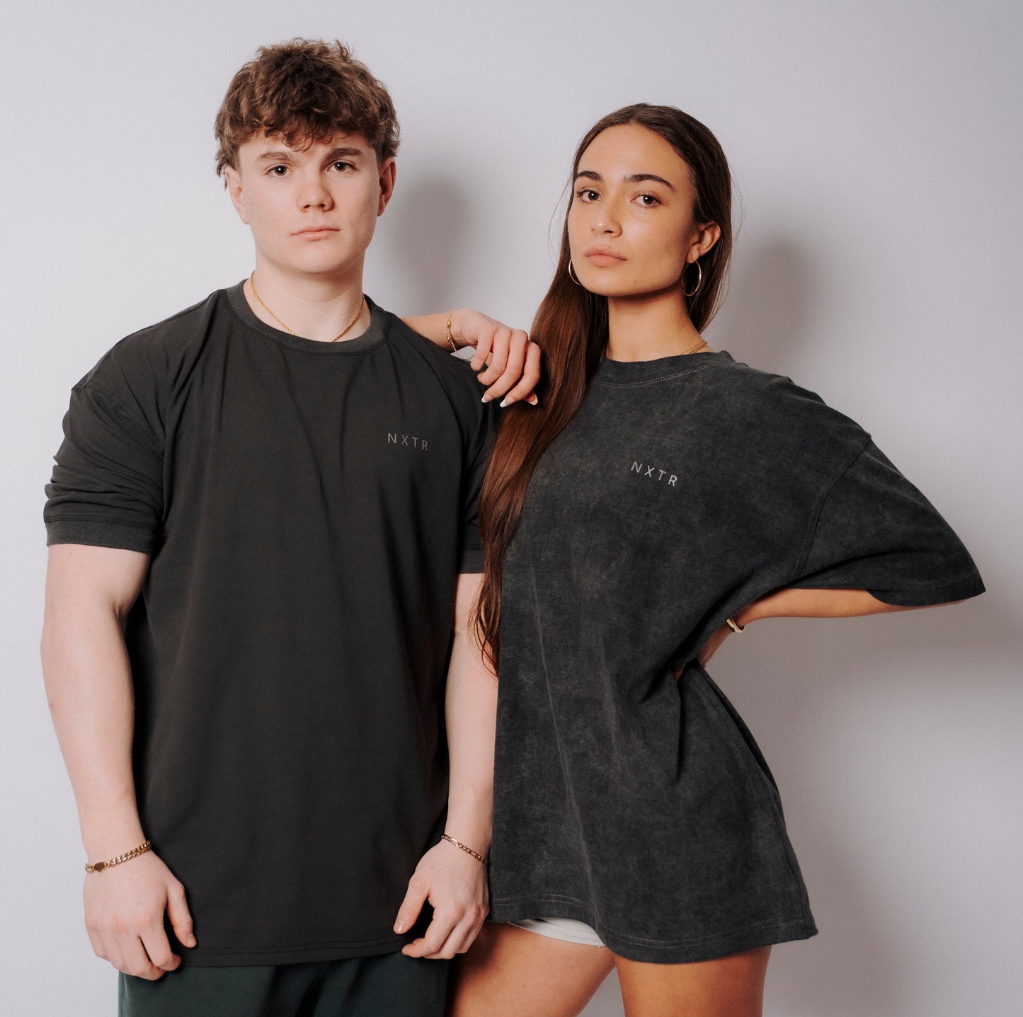 Classic Black Essential Oversized Tee