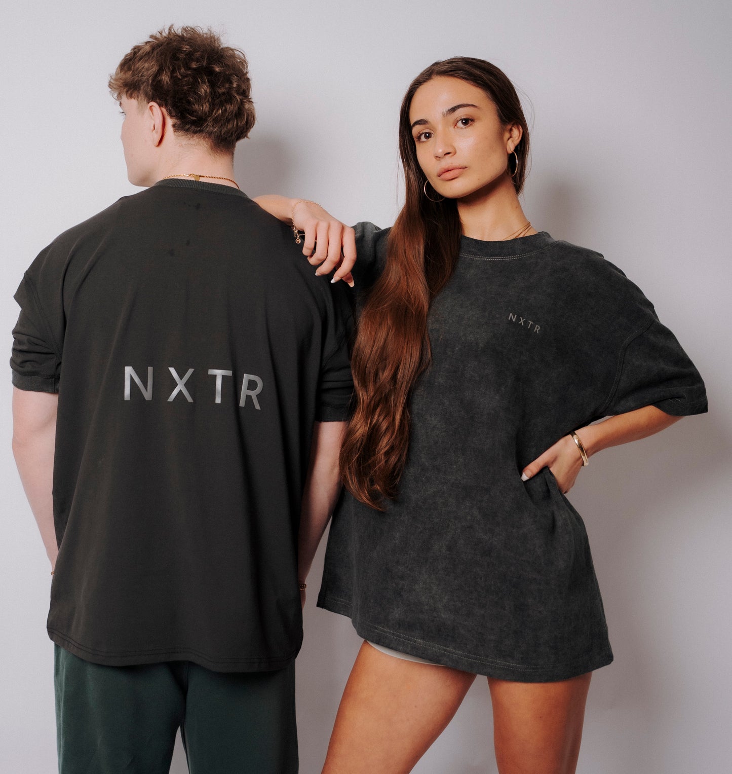 Classic Black Essential Oversized Tee